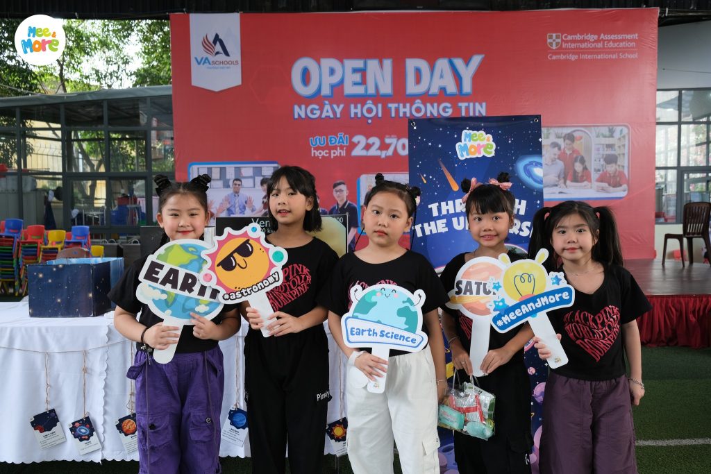 MEE AND MORE SCIENCE TẠI OPEN DAY TRƯỜNG VIỆT MỸ
